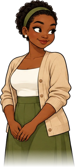 Illustration of Amaka