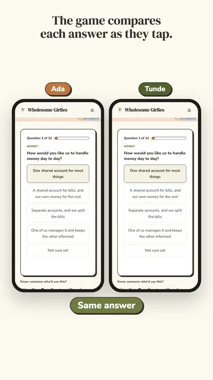 Couple Alignment in use