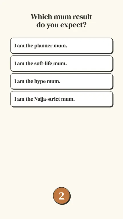 What Kind of Mum Will You Be? in use